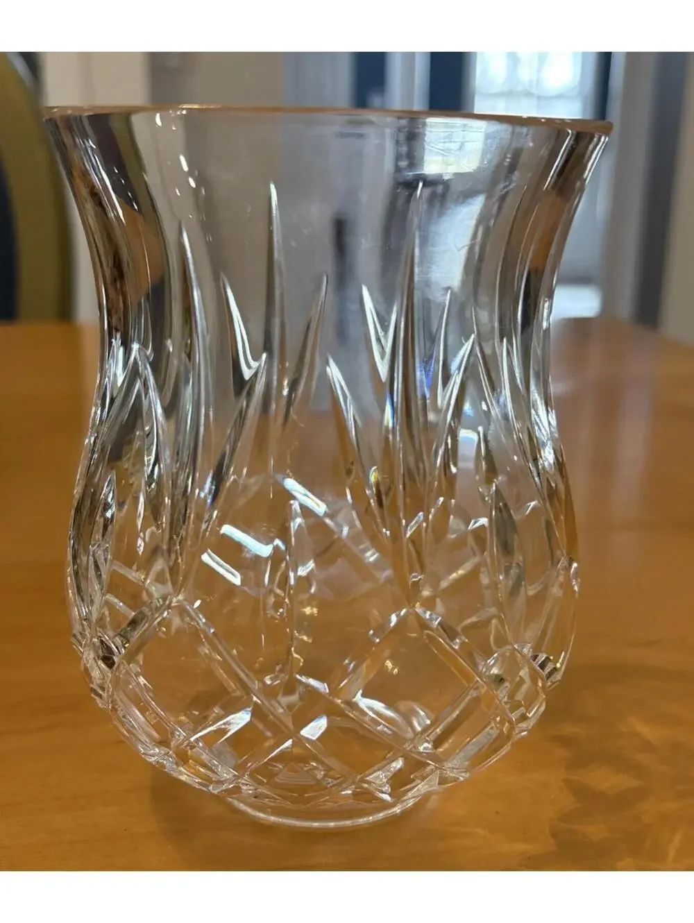 Clear Cut Glass Lamp Shade Sconce Chandelier 2 1/8
